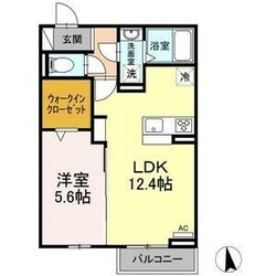 浅間町駅 徒歩4分 2階の物件間取画像